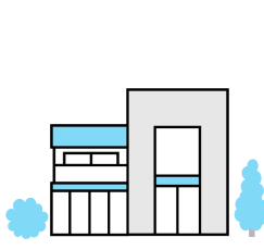 充実の個室社員寮